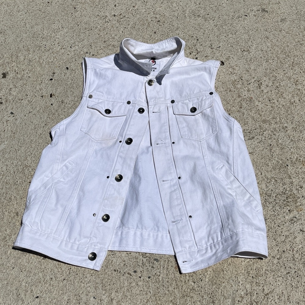 South Pole White Vest